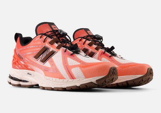 The New Balance 1906R No Sew Fires Up "Orange Crimson"