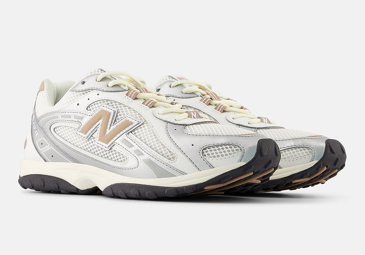 The New Balance 204L Slips Into Silver And Tan