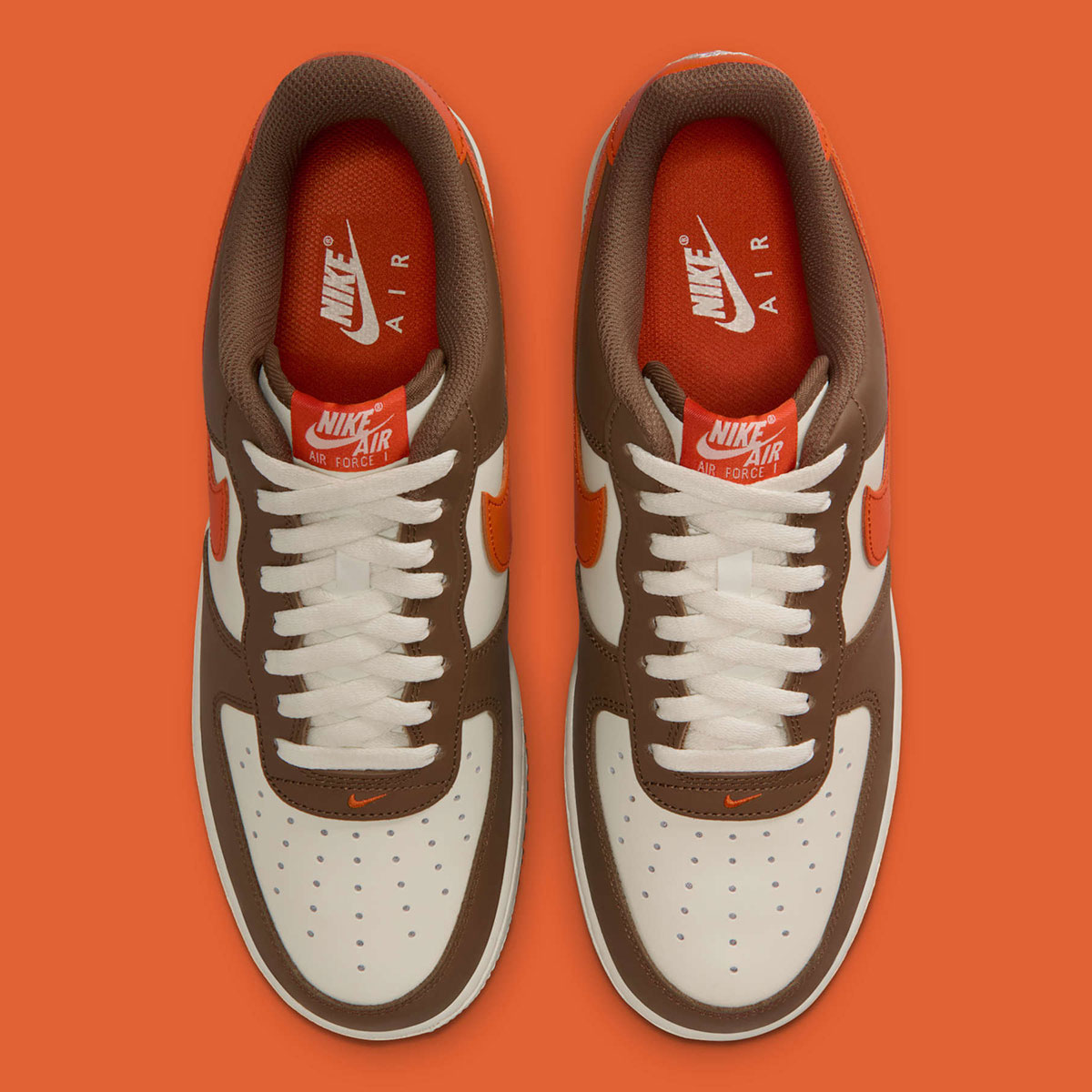 Nike Air Force 1 Low Mosswood Brown Campfire Orange Coconut Milk Io7545 221 3