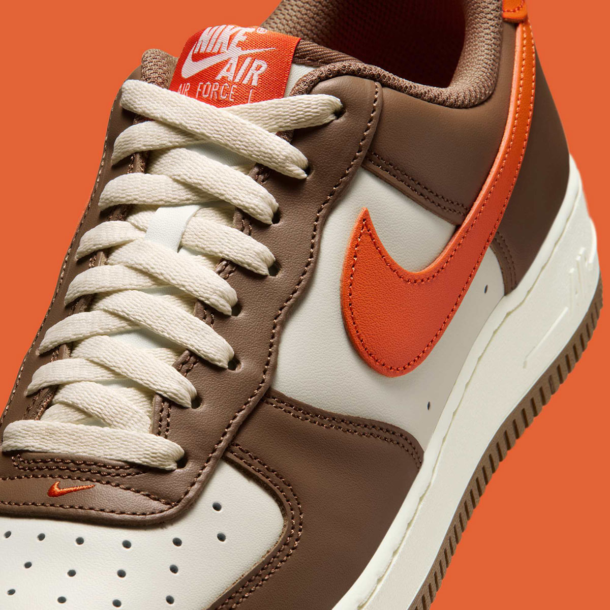 Nike Air Force 1 Low Mosswood Brown Campfire Orange Coconut Milk Io7545 221 5