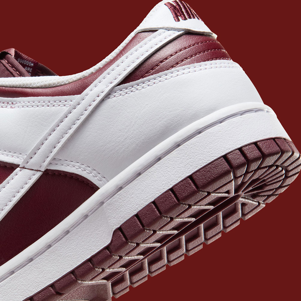 Nike Dunk Low Womens White Dark Team Red Im6572 601 8