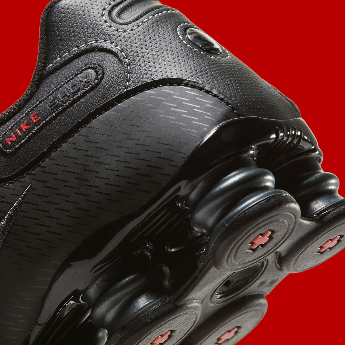 Nike Shox Nz Black Varsity Red 378341 017 4