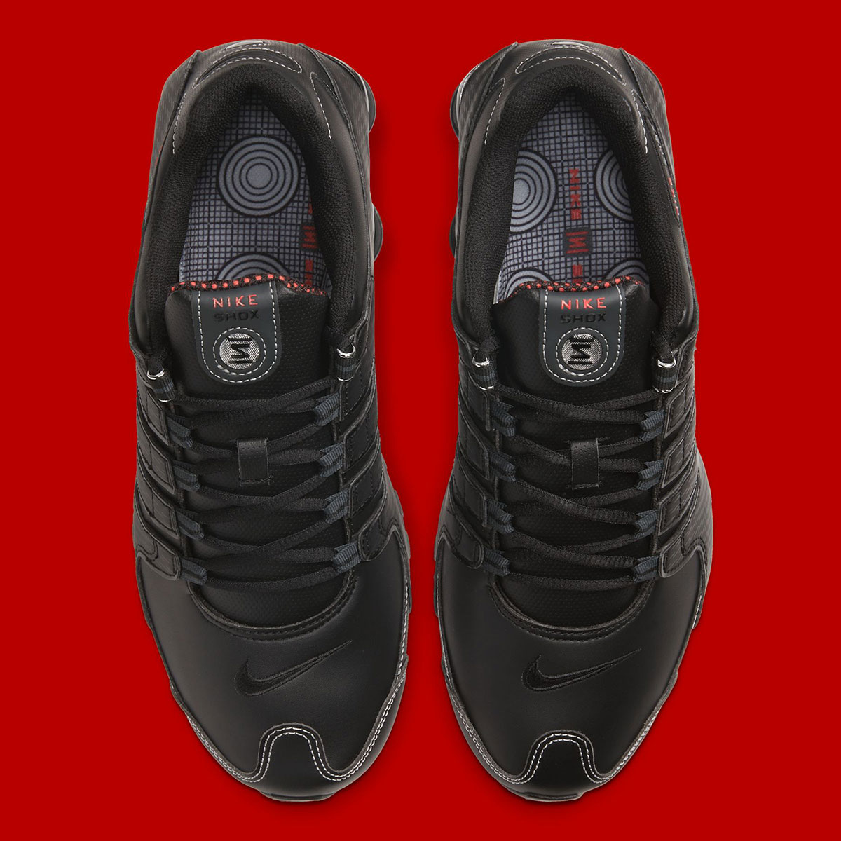 Nike Shox Nz Black Varsity Red 378341 017 5