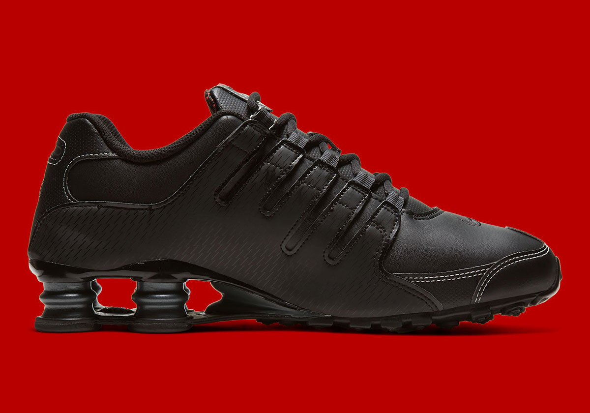 Nike Shox Nz Black Varsity Red 378341 017 6